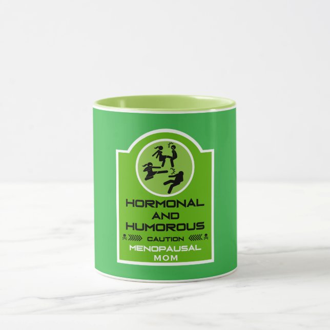 Customizable Menopausal Gifts For Women Mug (Center)