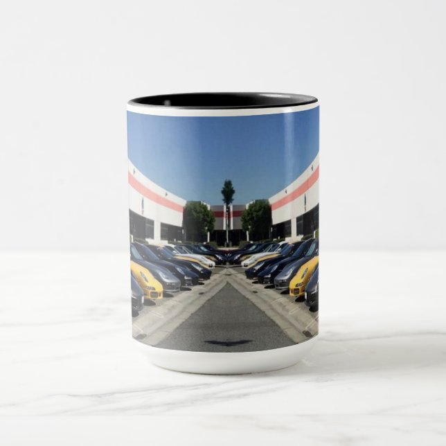 Customizable mirror image photo mug (Center)