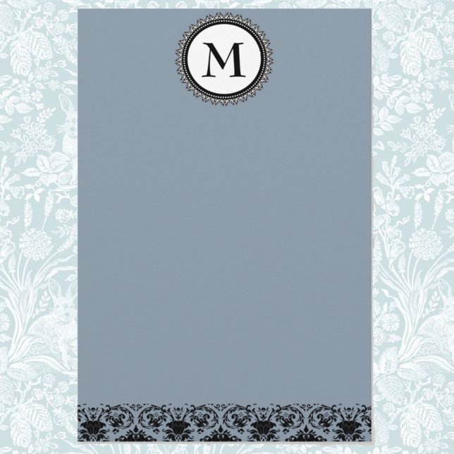 Customizable Monogram stationary Stationery (Creator Uploaded)