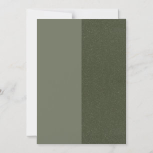 Customizable Moss Green Thin Magnetic Card