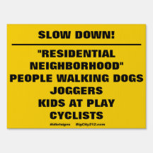 CUSTOMIZABLE Neighbourhood Safety Sign