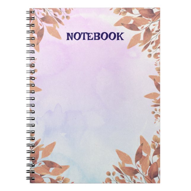 Customizable Notebook | Stylish and Functional (Front)