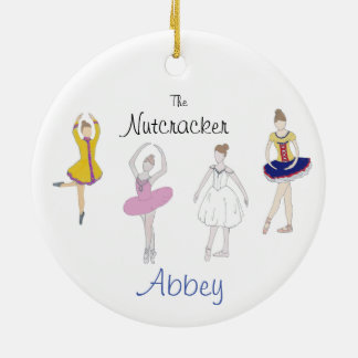Customizable Nutcracker Dew/Snow/Columbine/Chinese Ceramic Tree Decoration