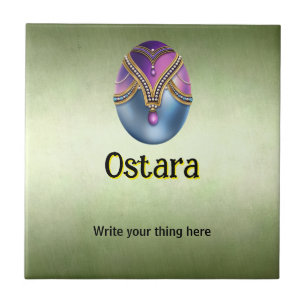 Customizable Ostara Ceramic Tile
