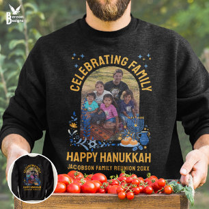 Customizable Photo HANUKKAH FAMILY REUNION Sweatshirt