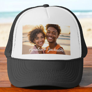 Customizable Photo Text Custom Instagram Trucker Hat