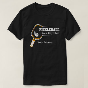 Customizable Pickleball Blue Club B T-shirt