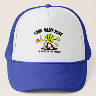 CUSTOMIZABLE PICKLEBALL DESIGN TRUCKER HAT