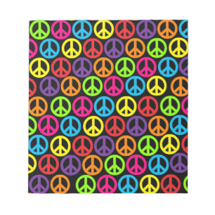 Customizable Pop Peace Notepad