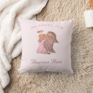 Customizable Praying Angel Cushion