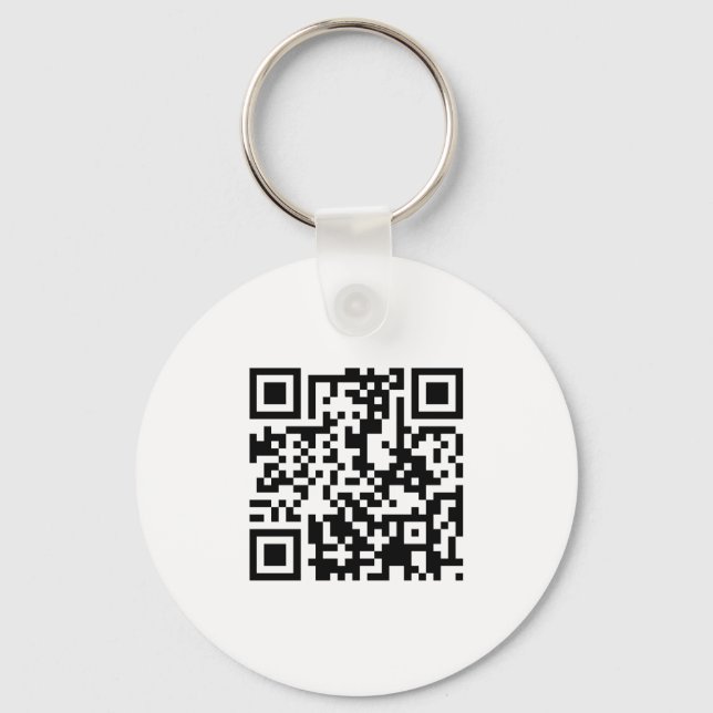 customizable QR code Key Ring (Front)