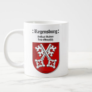 Customizable Regensburg Freistaat 20oz Large Coffee Mug