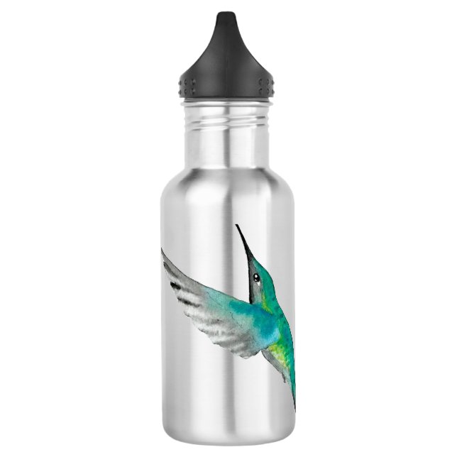 Customizable Rivoli's Hummingbird 710 Ml Water Bottle (Left)