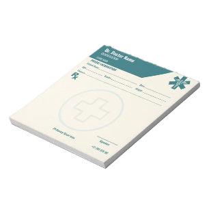 Customizable RX Pad for Doctors - Prescription Pad
