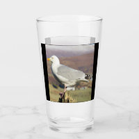 Customizable Seagull on Fence Post