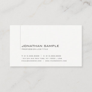 Customizable Simple Modern Professional Template Business Card