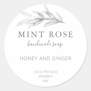 Customizable Soap Labels