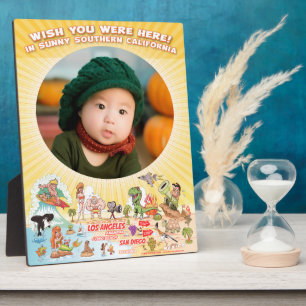 Customizable Southern Cal Cartoon Plaque