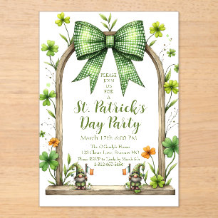 Customizable St. Patrick’s Day Invitation 