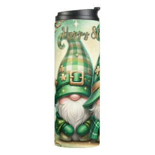 Customizable St. Patrick's Day Thermal Tumbler
