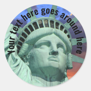 CUSTOMIZABLE Statue of Liberty, New York Sticker