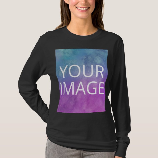 Customizable T-Shirt Template – Add Your Image (Front)