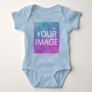 Customizable T-shirt Template – Add Your Image Baby Bodysuit