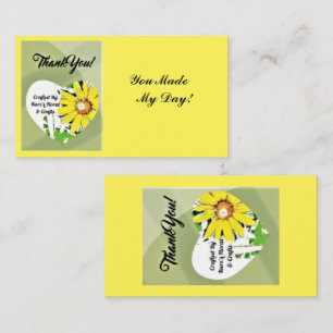CUSTOMIZABLE THANK YOU - FLORIST CARD