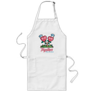 Customizable Together from the start Long Apron