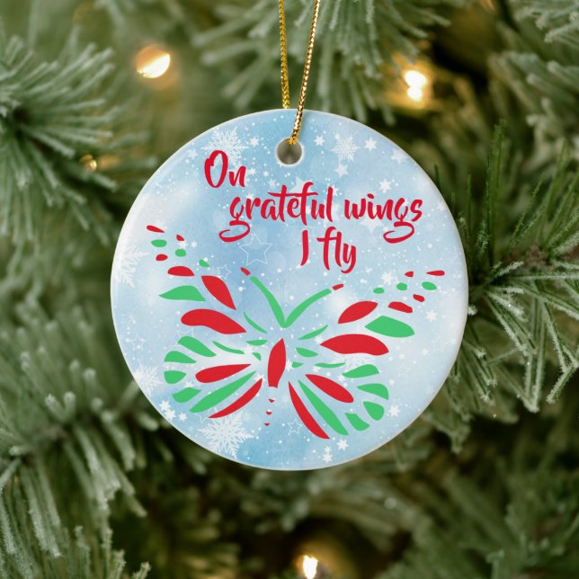 Customizable Transplant Recipient Ceramic Tree Decoration (Tree)