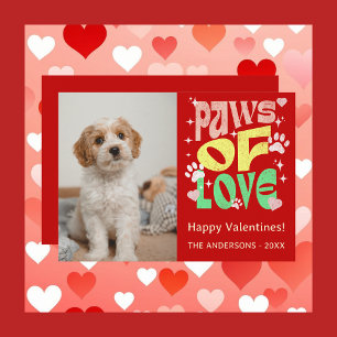 Customizable Valentine Photo Card Holiday Card