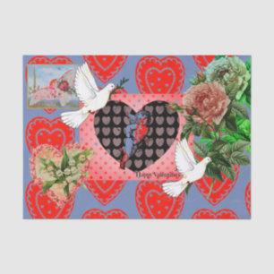 CUSTOMIZABLE Valentine's Day COLLAGE Tissue Paper