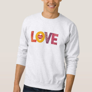 Customizable Valentine's Day Heart Love Women’s  Sweatshirt