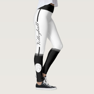 Customizable Volleyball Leggings