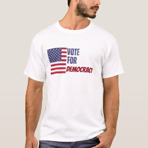 Customizable Vote for Democracy USA Election 2024  T-Shirt