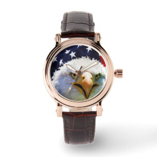Customizable watches American flag
