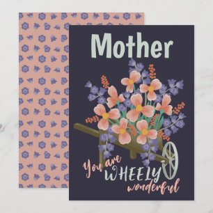 Customizable "WHEELY wonderful" - Greeting Card