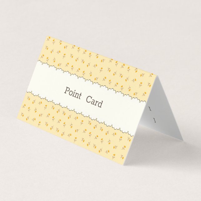 Customizable Wild Rose Beige Business Card (Front)