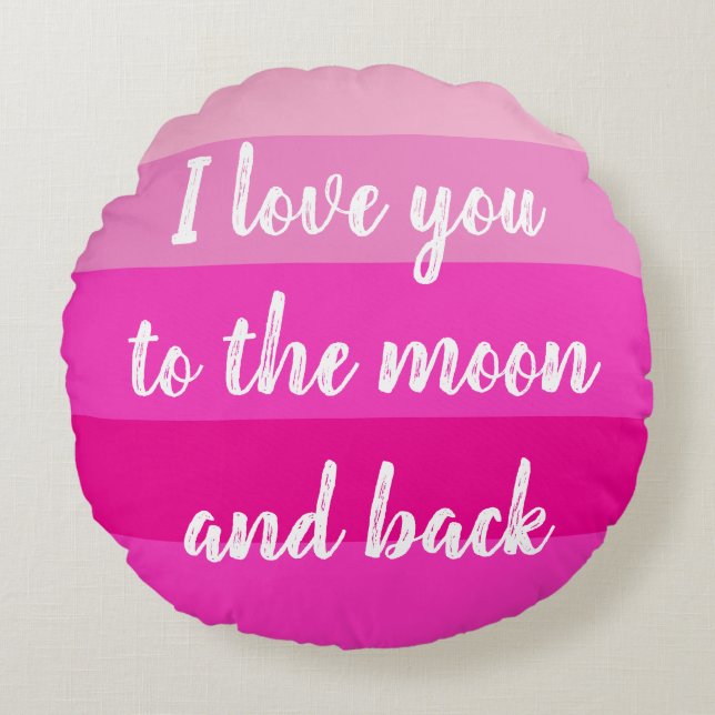 Customizable Words Round Cushion (Front)