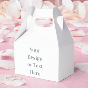 Customizable Your Design or Text Here Personalized Favour Box