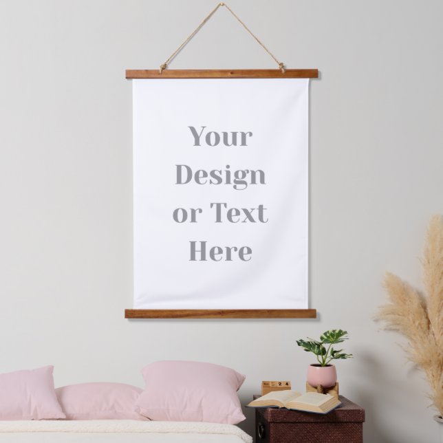 Customizable Your Design or Text Here Personalized Hanging Tapestry (Bedroom)