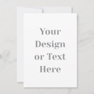 Customizable Your Design or Text Here Personalized Holiday Card