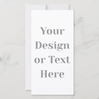 Customizable Your Design or Text Here Personalized Holiday Card