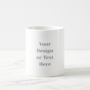 Customizable Your Design or Text Here Personalized Magic Mug