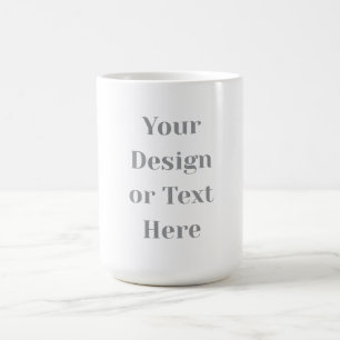 Customizable Your Design or Text Here Personalized Magic Mug