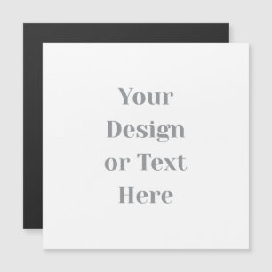Customizable Your Design or Text Here Personalized Magnetic Invitation