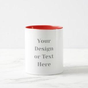 Customizable Your Design or Text Here Personalized Mug