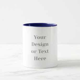 Customizable Your Design or Text Here Personalized Mug