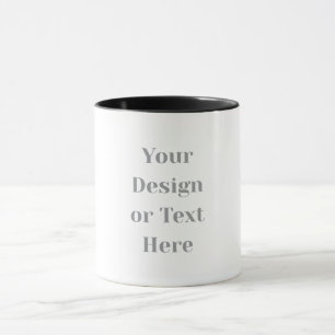 Customizable Your Design or Text Here Personalized Mug