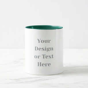 Customizable Your Design or Text Here Personalized Mug